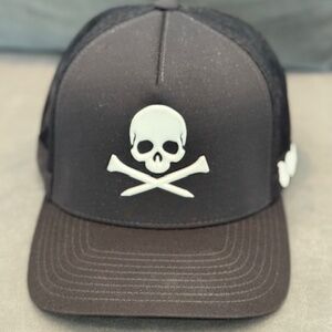 G/Fore Black Skull & Tees Men's Golf Hat- WORN 1x!
